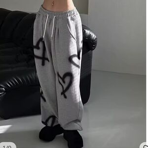 Heart Graffiti Sweatpants